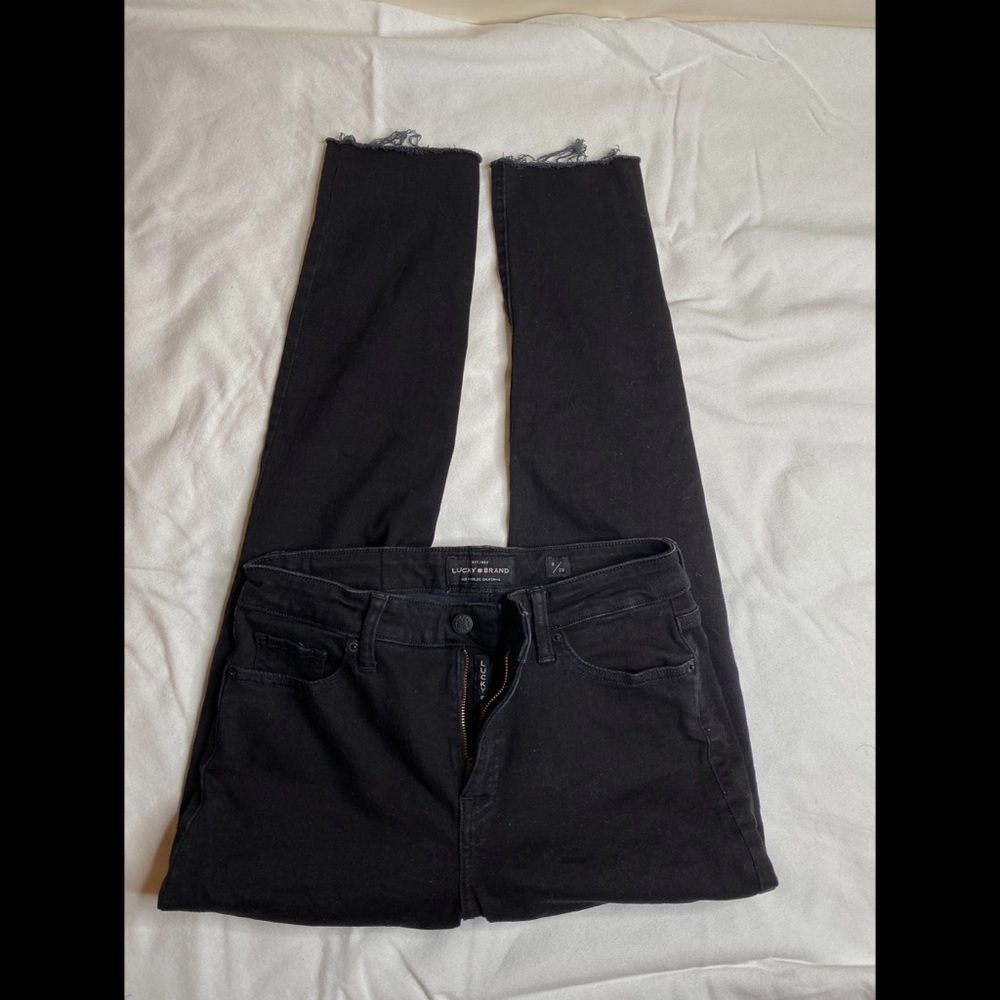 Lucky Brand Black Hayden Skinny Jeans